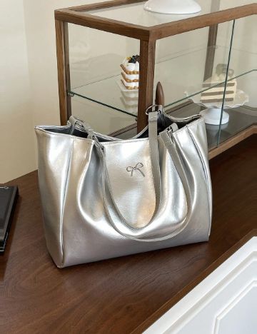 Geantă Shein, argintiu