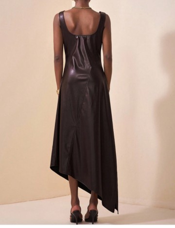 Rochie midi Shein, maro