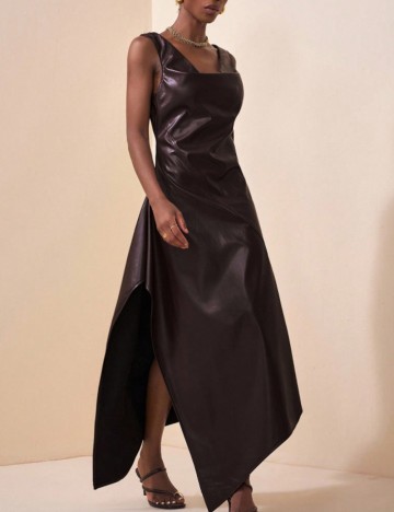 Rochie midi Shein, maro