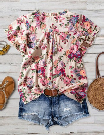 Cămașă Shein, mix culori