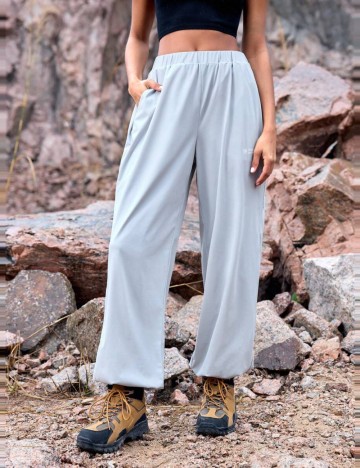 Pantaloni Shein, gri