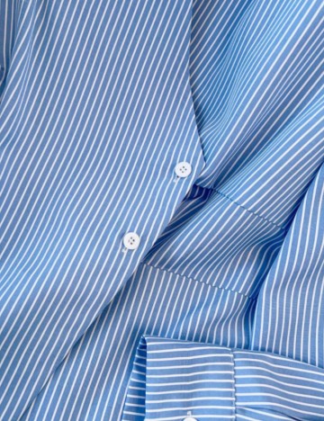 Cămașă Shein Curve+, albastru