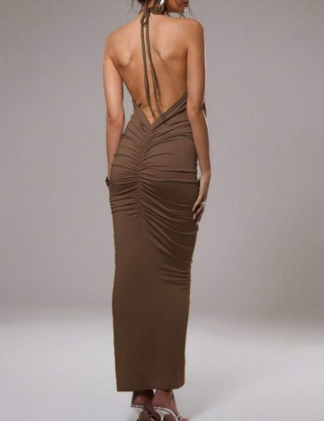 Rochie midi Shein, maro