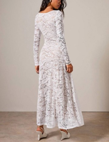 Rochie maxi Shein, alb
