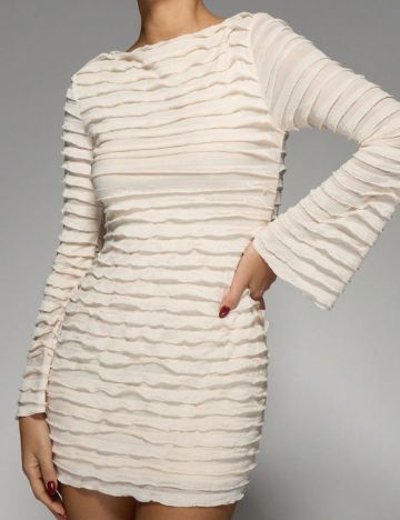 Rochie mini Shein, crem