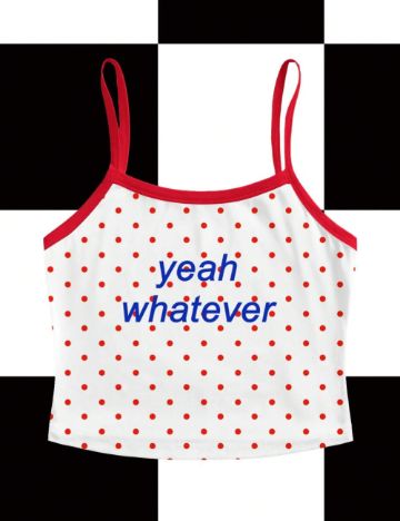 Top Shein, mix culori