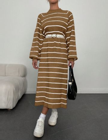 Rochie midi Shein, maro