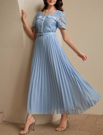 Rochie maxi Shein, albastru