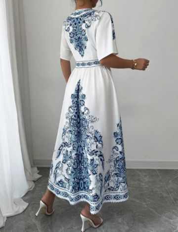 Rochie maxi Shein, mix culori