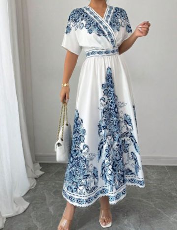 Rochie maxi Shein, mix culori