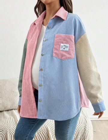 Cămașă raiat Shein, mix culori