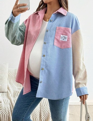 Cămașă raiat Shein, mix culori