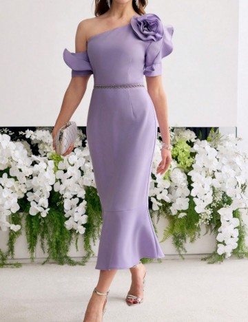 Rochie midi Shein, mov