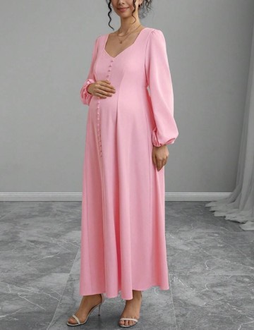 Rochie maxi Shein, roz