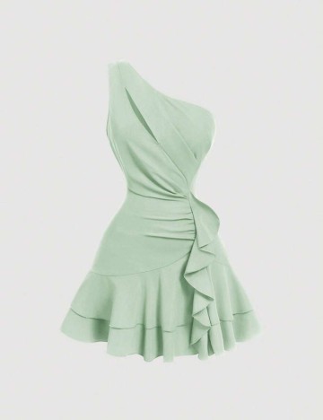 Rochie mini Shein, verde