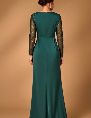 Rochie de ocazie Shein, verde