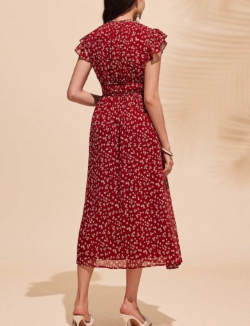 Rochie maxi Shein, roșu