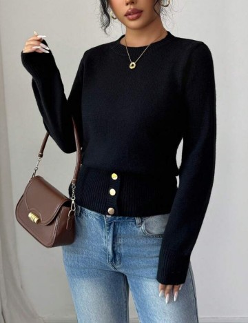 Pulover Shein, negru