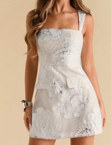 Rochie mini Shein, alb