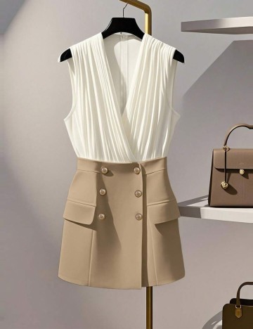 Rochie midi Shein, mix culori