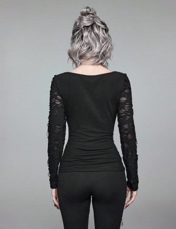 Bluză Shein Romwe, negru