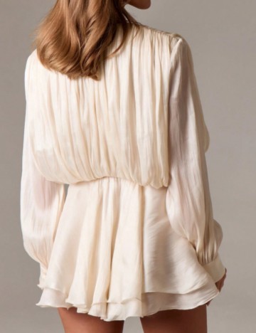 Rochie mini Shein, crem