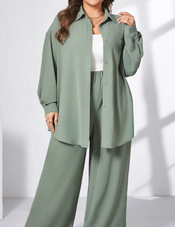 Compleu Shein Curve+, verde