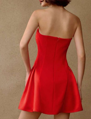 Rochie mini Shein MOTF, roșu