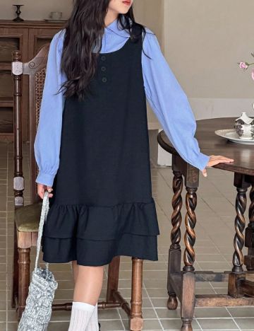 Set Rochie și Cămașă Shein, mix culori