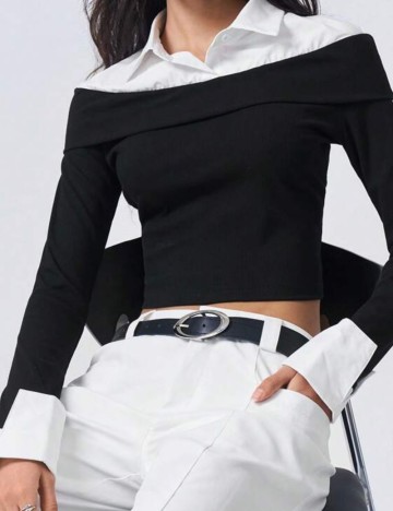 Bluză Shein, mix culori