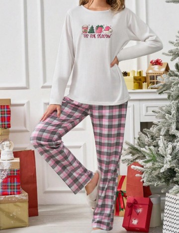 Compleu pijamale Shein, mix culori