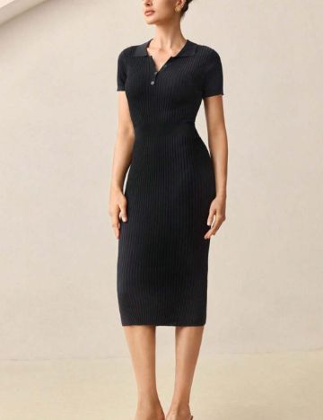 Rochie midi Shein, negru