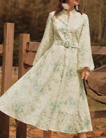 Rochie midi Shein Anewsta, mix culori