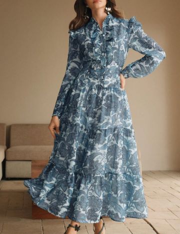 Rochie midi Shein, albastru