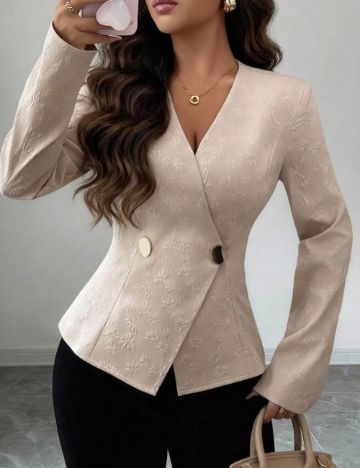 Cămașă Shein, crem