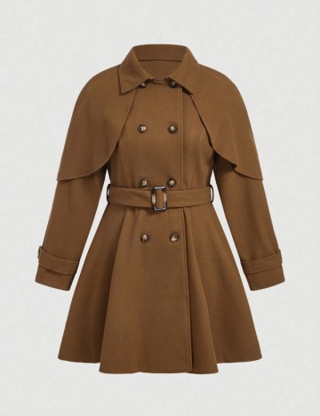 Palton Shein Curve+, maro