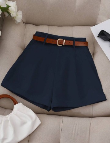 Pantaloni scurți Shein, albastru