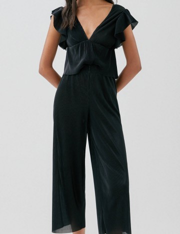 Bluză cu mânecă scurtă Pull&Bear, negru