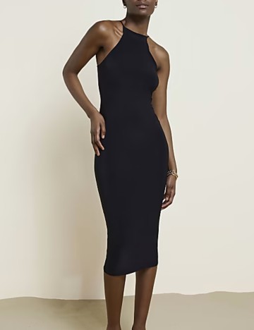Rochie midi River Island, negru