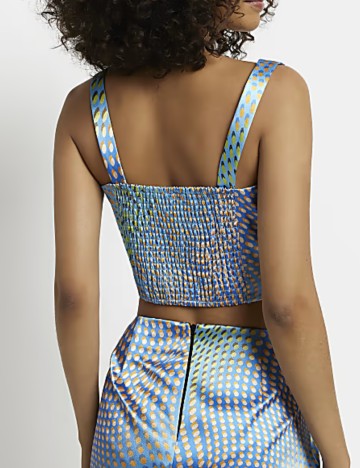 Top River Island, mix culori