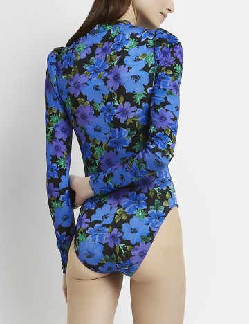 Bluză Tip Body River Island, albastru