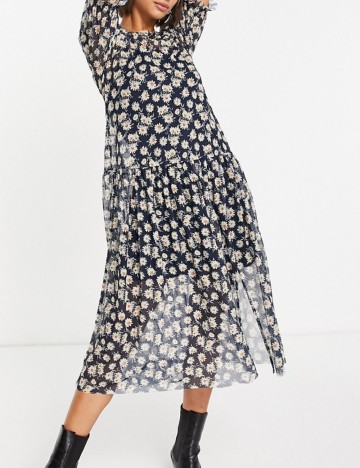 Rochie midi River Island, mix culori