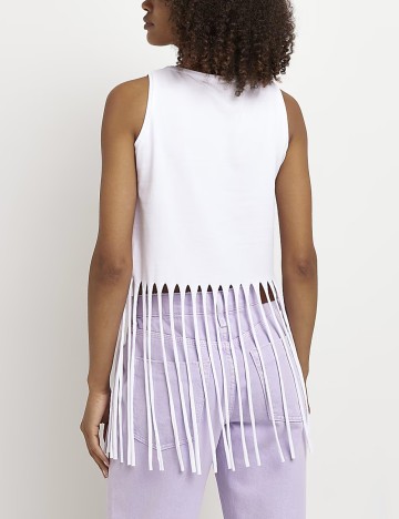 Maiou casual River Island, alb