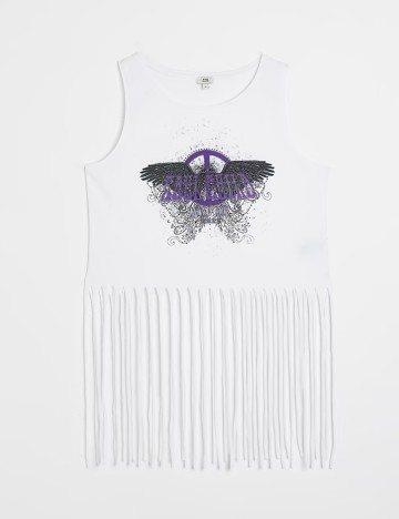 Maiou casual River Island, alb
