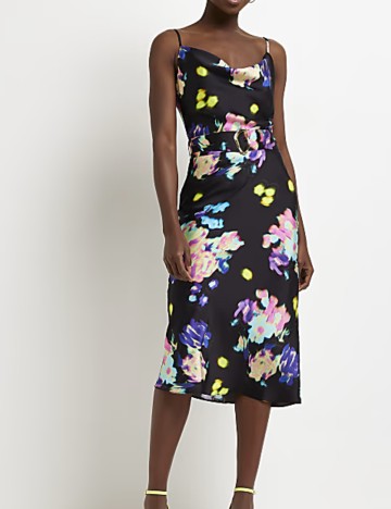 Rochie midi River Island, mix culori