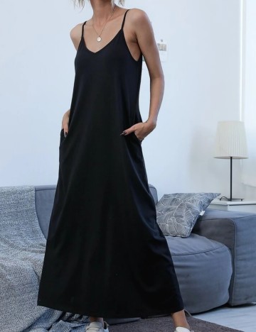 Rochie maxi Shein, negru
