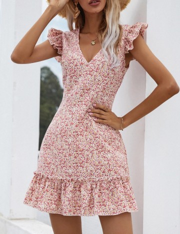 Rochie mini Shein, roz
