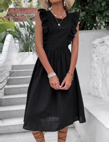 Rochie midi Shein, negru