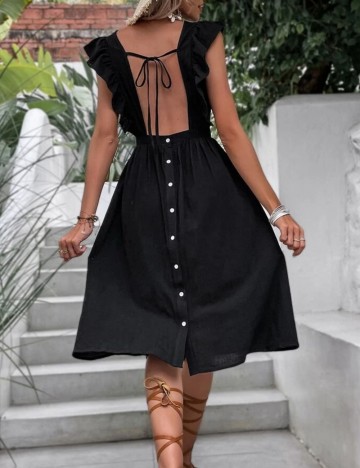 Rochie midi Shein, negru