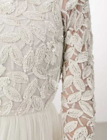 Rochie de ocazie și bridal ASOS, alb